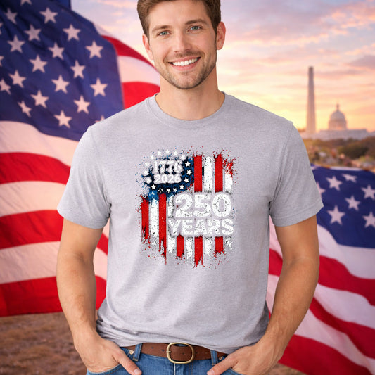 250 Years Flag – DTF Transfer