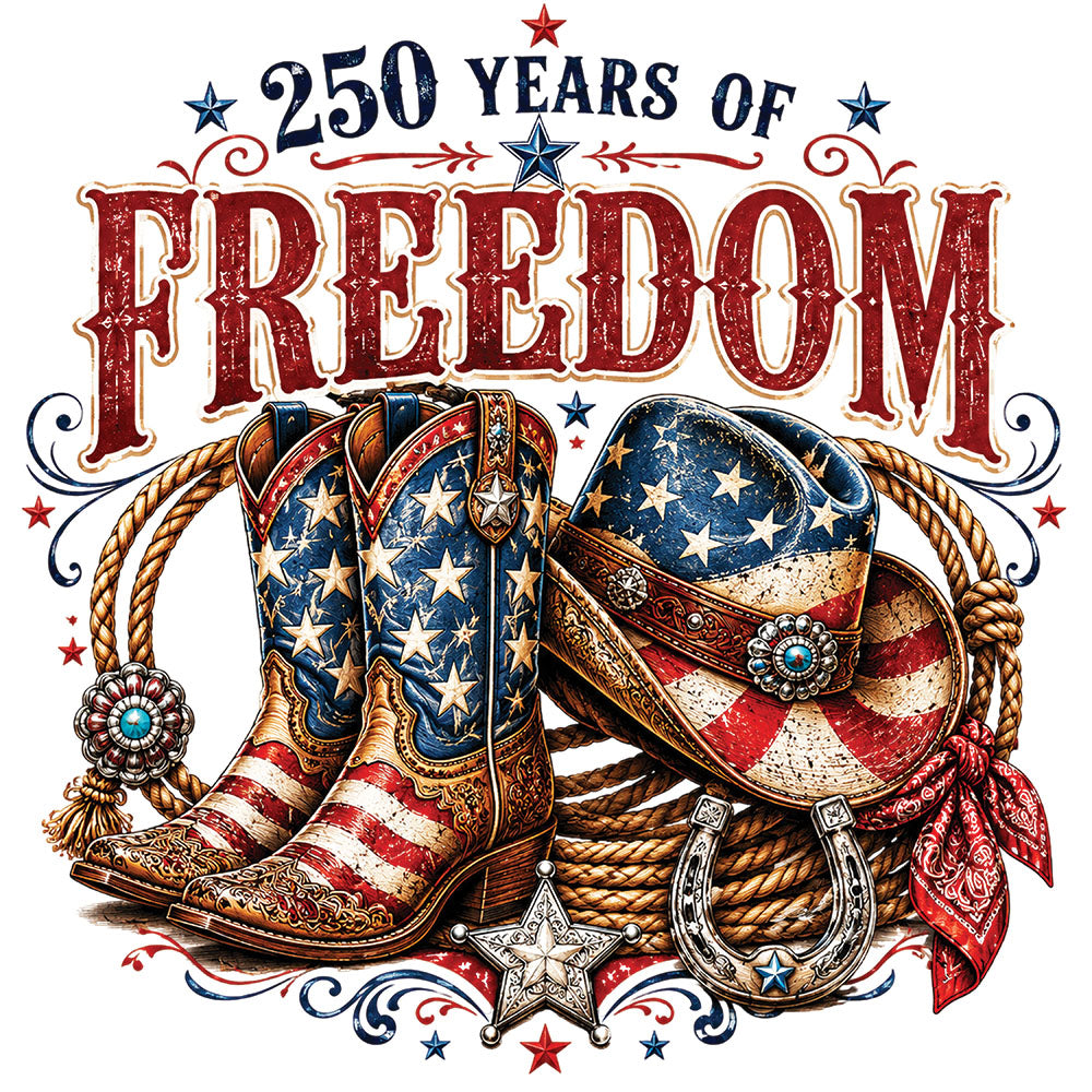 250 Years Western – DTF Transfer
