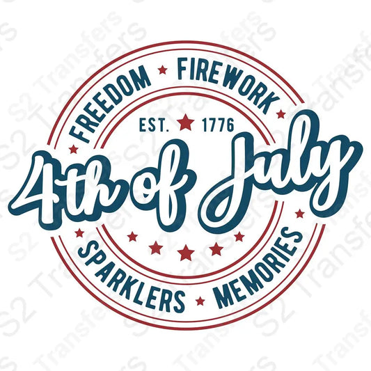 4th Of July Freedom Firework