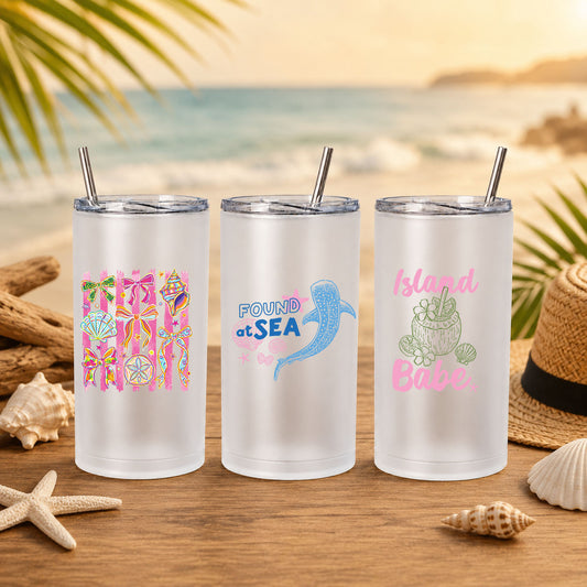 Beach UV DTF Sticker Sheet