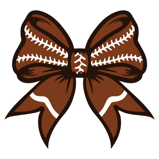 Coquette Football Bow – DTF Transfer