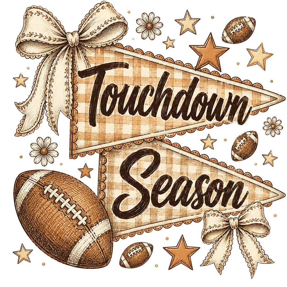 Coquette Touchdown Season – DTF Transfer
