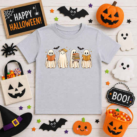 Cute Four Ghosts Reading – DTF Transfer