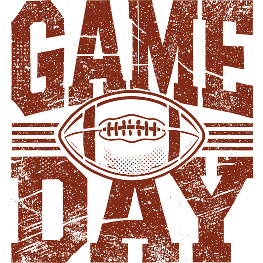 Distressed Game Day Football – DTF Transfer