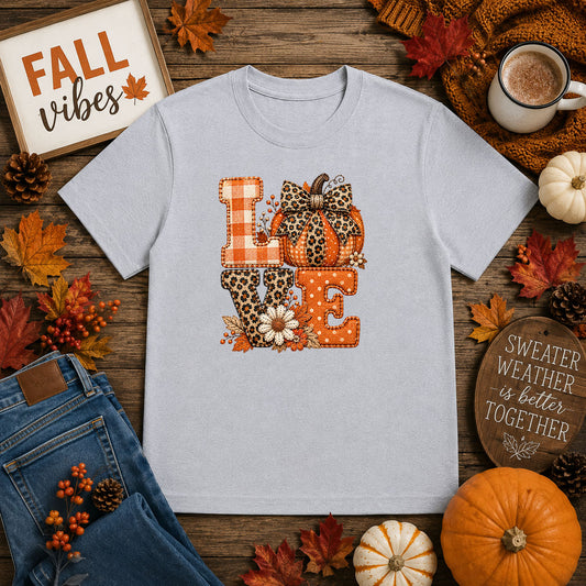 Faux Patch Love Fall – DTF Transfer
