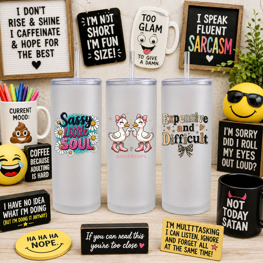Funny UV DTF Sticker Sheet