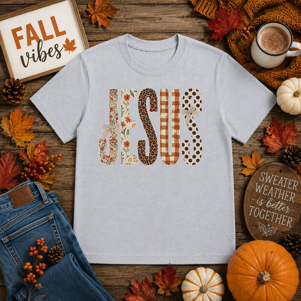 Jesus Fall Patterns – DTF Transfer