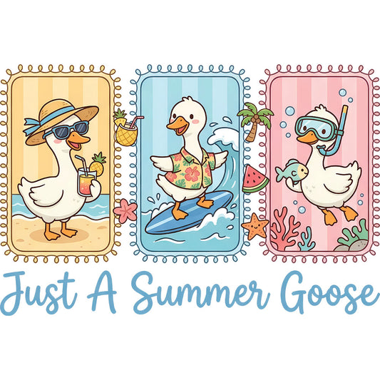 Just A Summer Goose – DTF Transfer