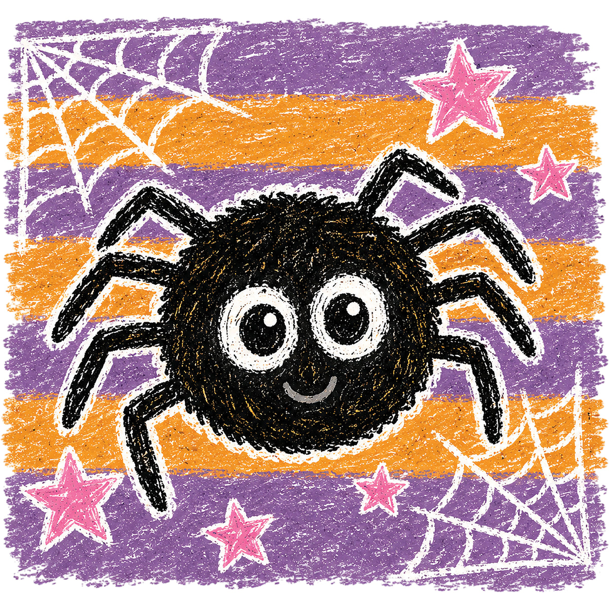 Kid Drawing Spider – DTF Transfer