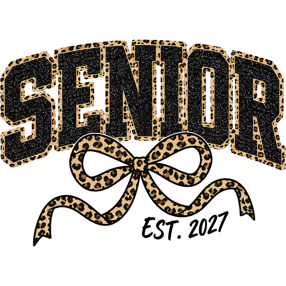 Leopard Coquette Senior 2027 – DTF Transfer