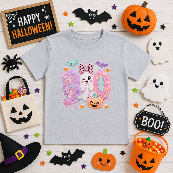 Pastel Coquette Boo – DTF Transfer