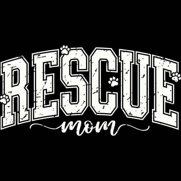 Rescue Mom Retro – DTF Transfer