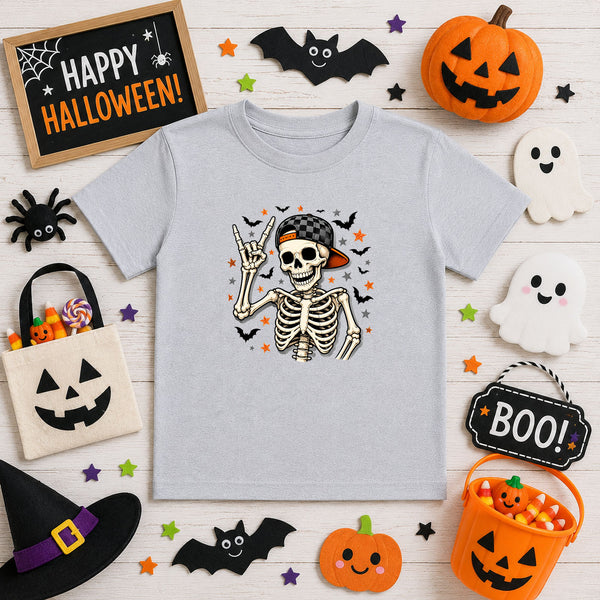 Rock On Halloween Skeleton – DTF Transfer
