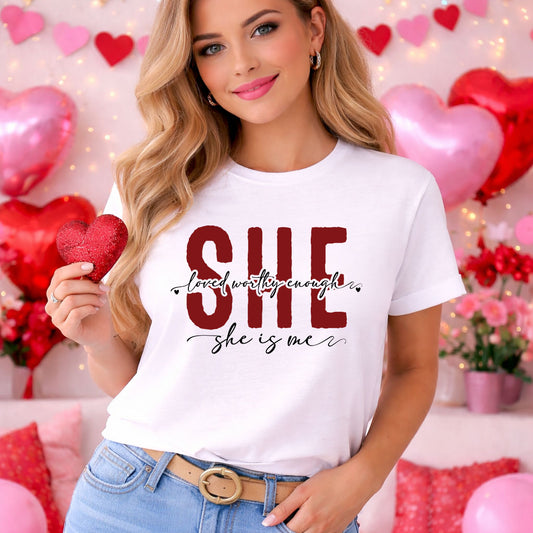 She Is Me Self Love – DTF Transfer