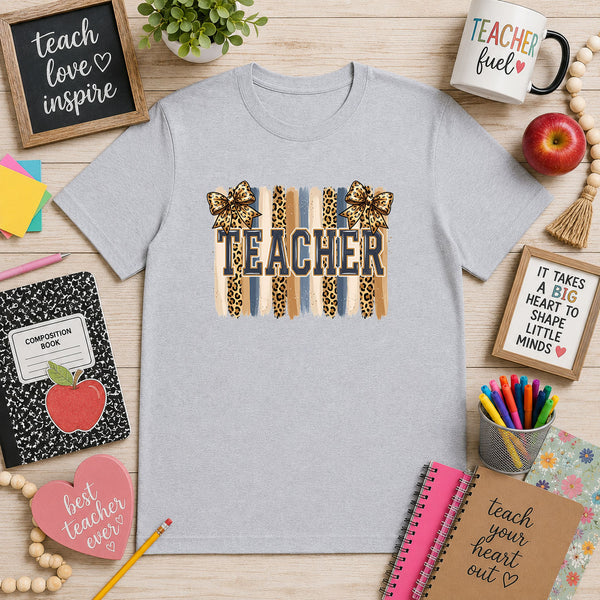 Teacher Leopard Pastel – DTF Transfer