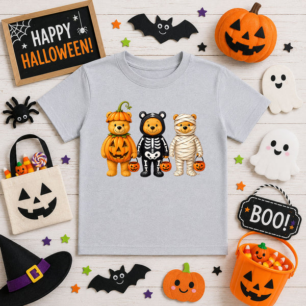 Three Halloween Bears – DTF Transfer
