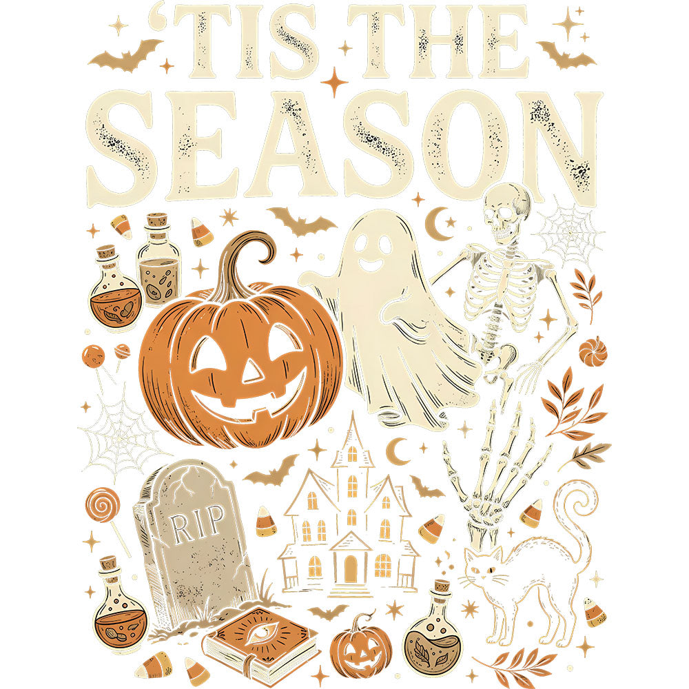 Tis The Season Retro Vibe – DTF Transfer