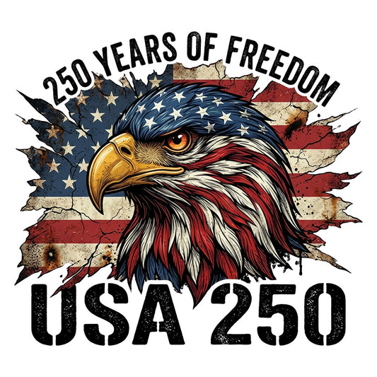 USA Eagle 250 – DTF Transfer