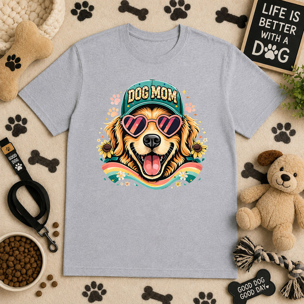 Vibrant Dog Mom – DTF Transfer