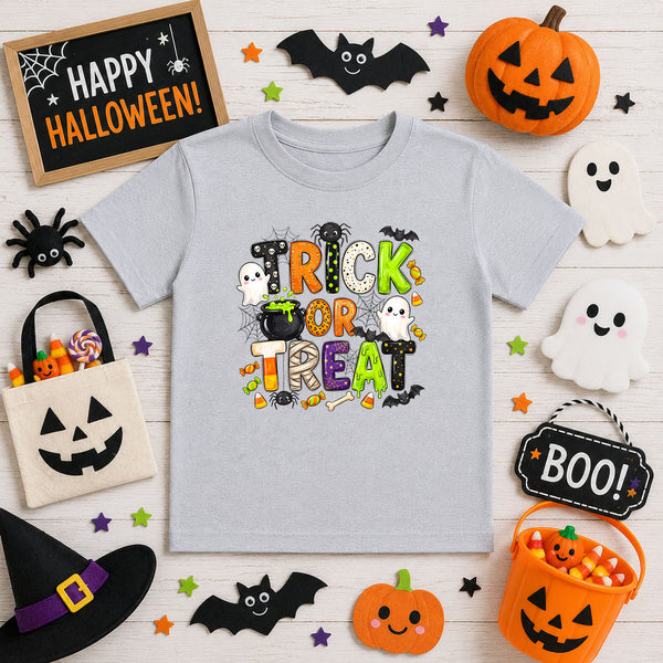 Vibrant Trick Or Treat – DTF Transfer