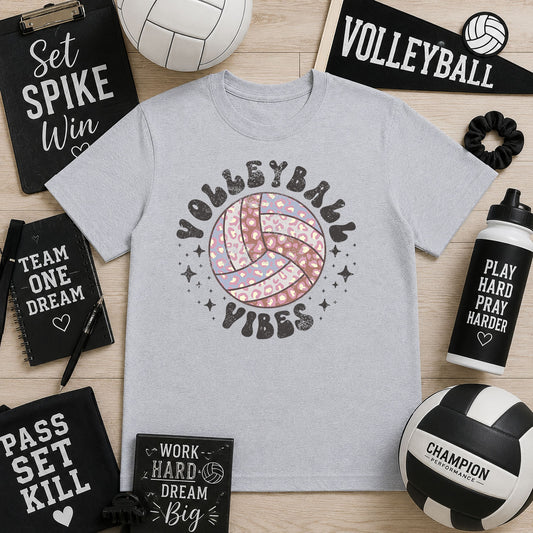 Volleyball Vibes Retro – DTF Transfer
