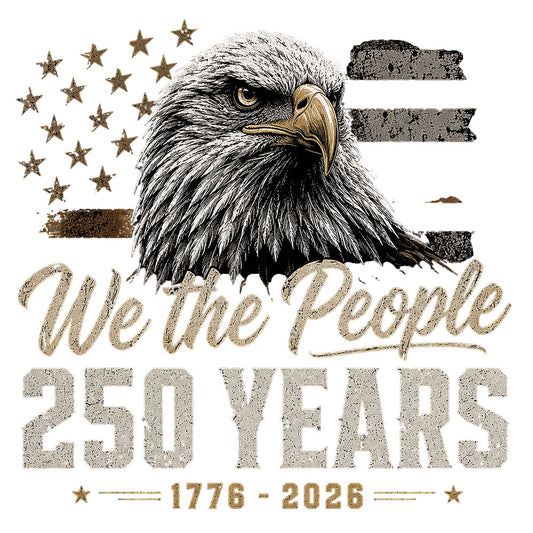 We The People Eagle 250 – DTF Transfer