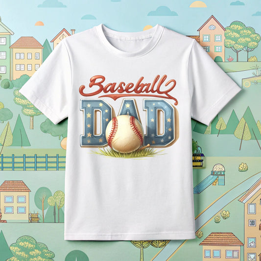 Baseball Dad - DTF Transfer