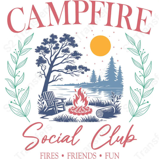 Campfire Social Club - DTF Transfer DTF Transfer