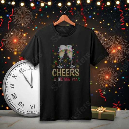 Cheers To The New Year - DTF Transfer DTF Transfer