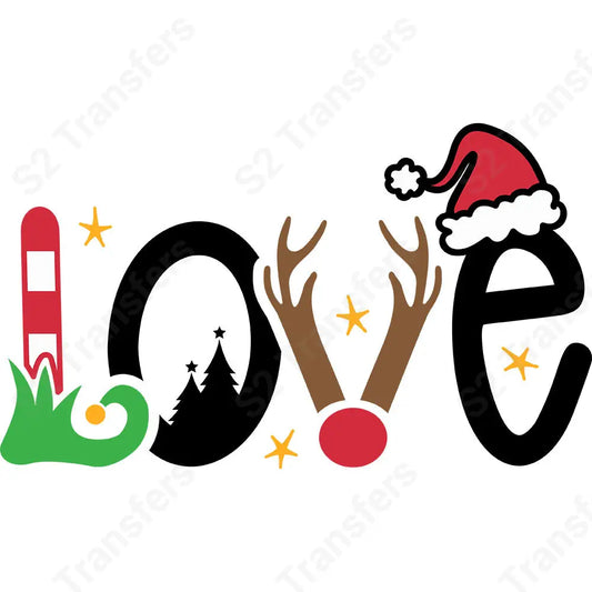 Christmas Love - DTF Transfer DTF Transfer