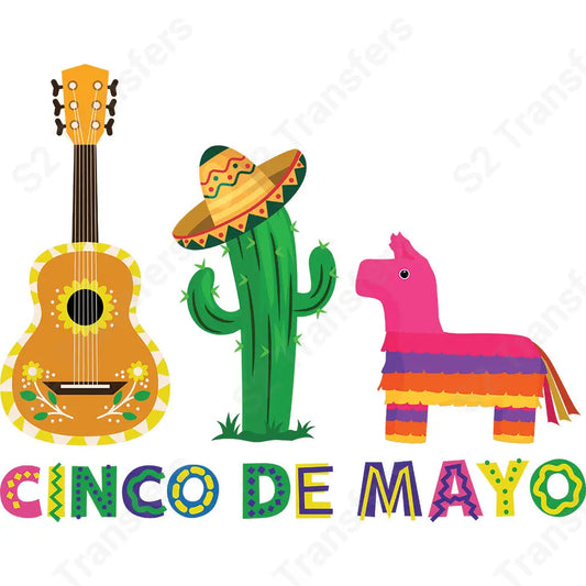 Cinco De Mayo Pinata - DTF Transfer DTF Transfer