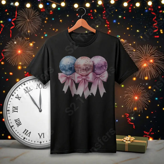 Coquette Disco Bow - DTF Transfer DTF Transfer