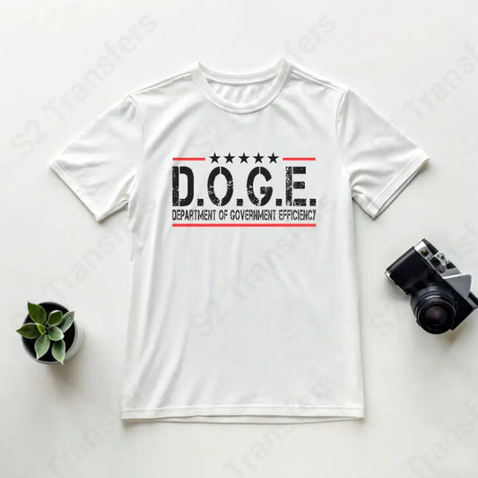 DOGE Black Letters - DTF Transfer DTF Transfer