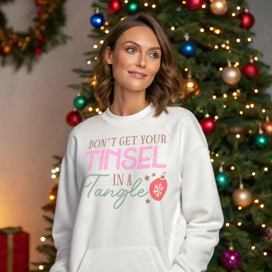 Don’t Get Your Tinsel In A Tangle - DTF Transfer DTF Transfer