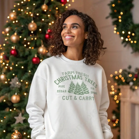 Farm Fresh Christmas Trees - DTF Transfer DTF Transfer