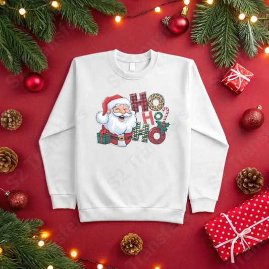 Ho Ho Ho Santa - DTF Transfer DTF Transfer