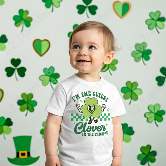 I’m The Cutest Clover In The Patch - DTF Transfer DTF Transfer