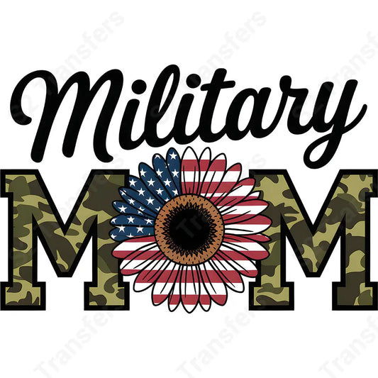Military Mom - DTF Transfer DTF Transfer