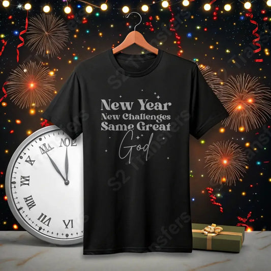 New Year Same Great God White - DTF Transfer DTF Transfer