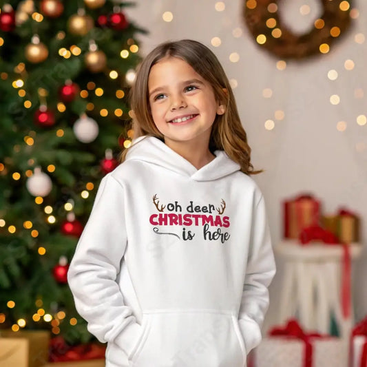 Oh Deer Christmas Is Here - DTF Transfer DTF Transfer