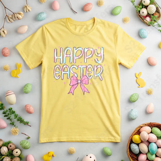 Pastel Happy Easter - DTF Transfer DTF Transfer