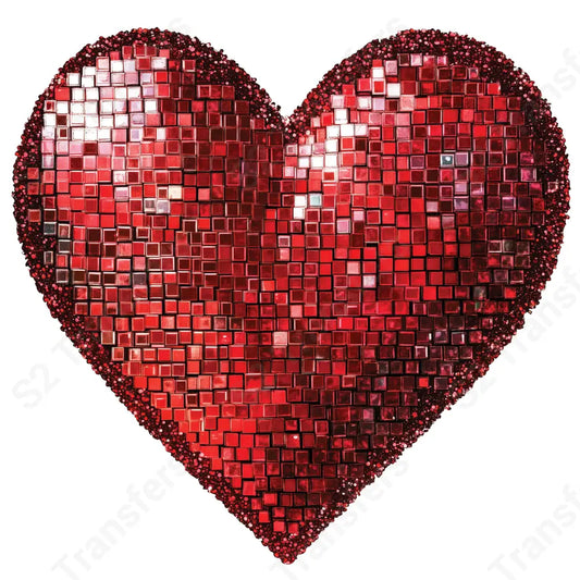 Red Heart - DTF Transfer DTF Transfer