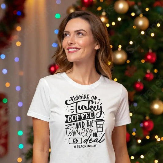 Running On Turkey Black Friday - DTF Transfer DTF Transfer