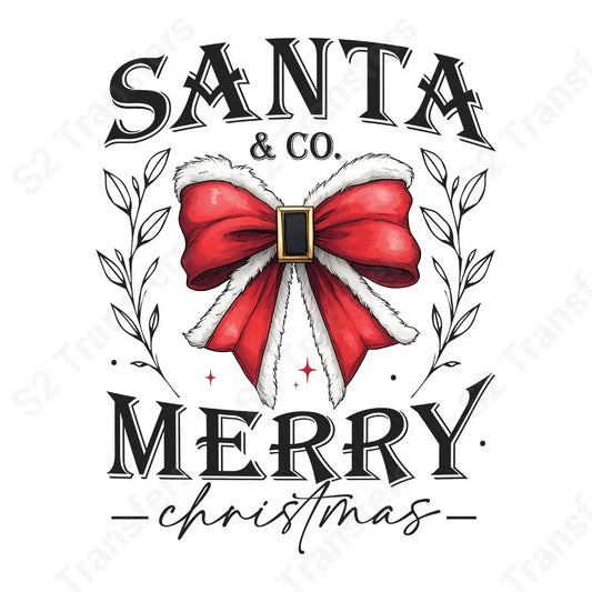 Santa & Co. Christmas - DTF Transfer DTF Transfer