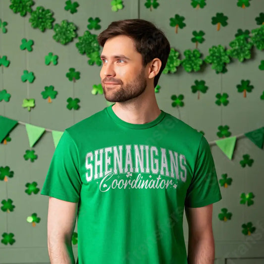 Shenanigans Coordinator White - DTF Transfer DTF Transfer