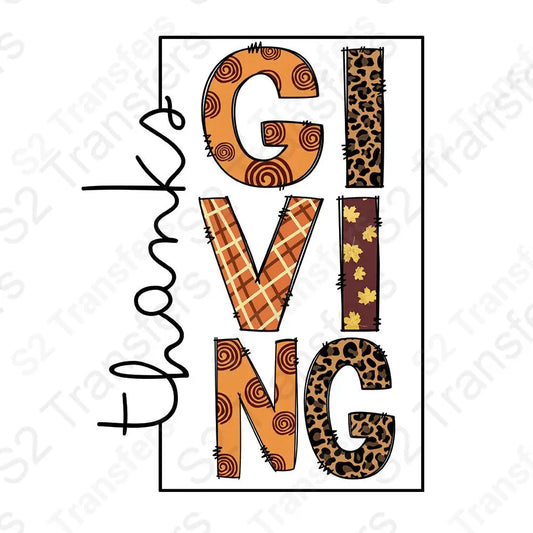 Thanksgiving Script Fall Pattern