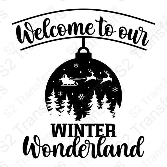 Welcome To Our Winter Wonderland
