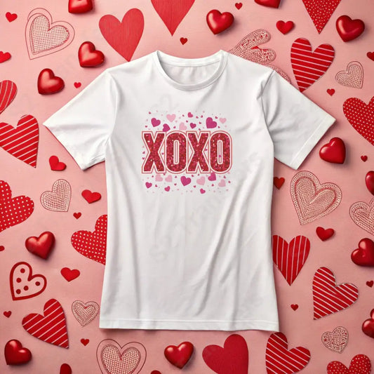 XOXO Heart Design - DTF Transfer DTF Transfer