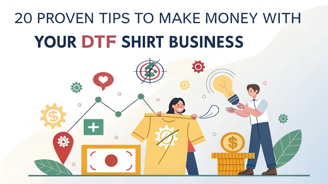 20 Proven tips to make money with your dtf shirt business