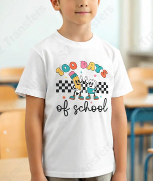 100 Days Of School Buddies - DTF Transfer DTF Transfer